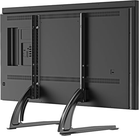 ELIVED Universal Table Top TV Stand for Most 27-55 Inch Flat/Curved TVs | TV Base Height Adjustable Legs Stand, Replacement TV Feet Holds up to 88lbs, Max VESA 800x400mm in Kuwait