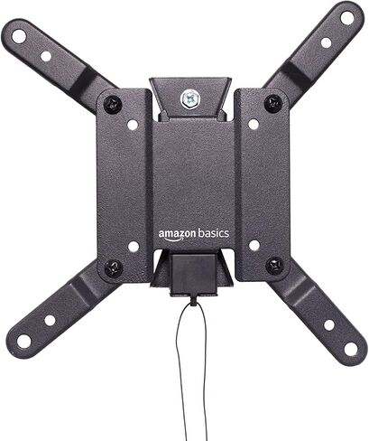 Amazon Basics Full Motion Articulating TV Wall Mount, with Swivel and Tilt, for 26" to 55" TVs and Flat Panels up to 80 Lbs, VESA Compatible, Single Stud, Black in Kuwait