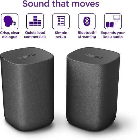 Roku Wireless Speakers, Set of 2 (Pack of 1) in Saudi Arabia