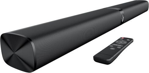 Sound Bar for Smart TV, Soundbar with Bluetooth/ARC/Opt/AUX Connect, Auto Volume Boost, 3 Equalizer Modes, 2 in 1 Detachable Soundbar for TV/PC/Gaming/Projectors in Kuwait
