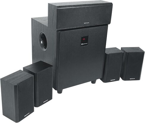 Rockville HTS820 5.1-Channel Bluetooth Home Theater System, 8" Subwoofer in Saudi Arabia