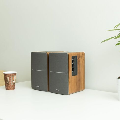 Edifier R1280T Powered Bookshelf Speakers - 2.0 Active Near Field Studio Monitor Speaker - Wooden Enclosure - 42 Watts RMS Power in Kuwait