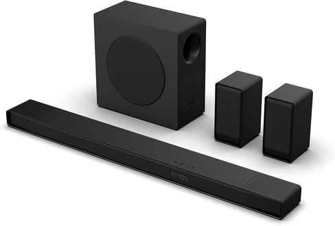 Hisense AX3120Q 3.1.2ch Soundbar with Wireless Subwoofer, Up-Firing Speakers, Dolby Atmos, DTS:X, Bluetooth 5.3, HDMI eARC, Roku TV Ready, App Control & Remote Control, 7 EQ Modes, Hi-Concerto in Saudi Arabia