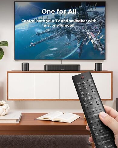 ULTIMEA 7.1ch Sound Bar with Dolby Atmos, 4 Surround Speakers, Aura A60 | Surround Sound System for TV with Subwoofer for Home Theater, Sound Bar for Smart TV with HDMI eARC, App Control, 2026 Model in Saudi Arabia
