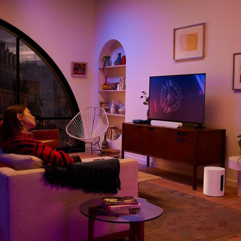 Sonos Sub Mini - White - Compact Wireless Subwoofer in Saudi Arabia