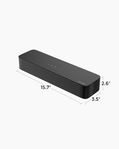 ULTIMEA 2.1ch Sound Bar for TV, Built-in Subwoofer, Stereo Shelf System | Peak Power 132W, App Control, 16 Inches Bluetooth 5.4 TV Speakers, for PC, All-in-one, Opt/AUX/Wall Mount, Poseidon M20 Pro in Saudi Arabia