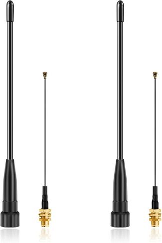 Meshtastic 915MHz LoRa Whip Antenna 10dBi Gain, 17cm Long Range SMA Male Omni Antenna (2 Sets), Slinkdsco in Saudi Arabia