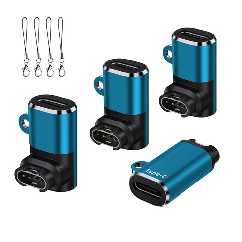 USB C to Garmin Watch Charger Cable Adapter 4-Pack,Type-C Garmin Charging Cord Adapt for Fenix 8 7 7X 6 Pro Solar,Vivoactive 6 5 4S,Venu 3 3S SQ,Forerunner 165/55/970/965/265,Tactix,Instinct 3,Epix 2 in Kuwait