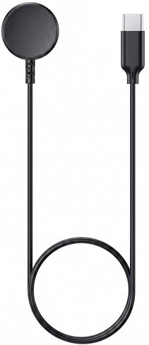 2026 Upgraded for Samsung Galaxy Watch Charger Magnetic Charging Cable | USB-C Dual-Chip Wireless Charger Compatible with Galaxy Watch 8/7/6/5/4/3 Classic/Ultra/Active/FE,Black,4.9FT in Kuwait