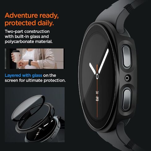 Spigen Thin Fit 360 لساعة سامسونج جالاكسي 9/8 44 ملم (2026/2025) in Kuwait