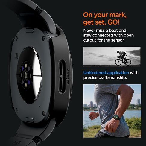Spigen Thin Fit 360 لساعة سامسونج جالاكسي 9/8 44 ملم (2026/2025) in Kuwait