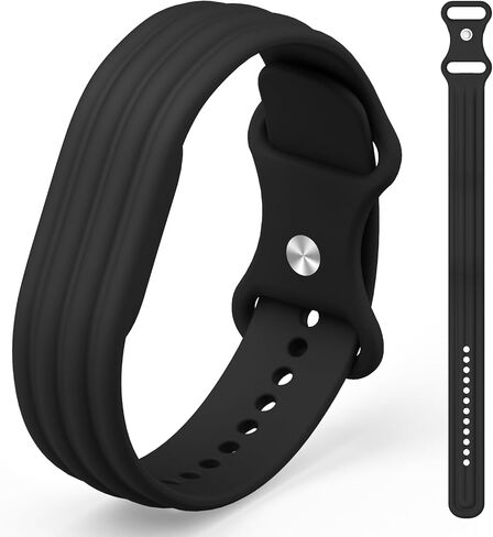 Compatible for Google Fitbit Air Band Silicone,Sweatproof & Water Resistant | Comfortable & Lightweight Breathable Sport Strap for Fit Bit Air Women Men for Daily Workout, Swimming & Sleeping in Kuwait