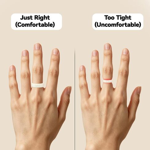 Sizing Kit Compatible with Oura Ring 5 | Sizes 6 to 13 Smart Ring Accessory, Before You Buy Ring, Unique Sizes, Not Standard Ring Sizing in Saudi Arabia