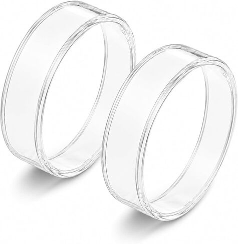 Covers Compatible with Oura Ring 5 Cover, Clear Ring Protector Case | Transparent Scratch Protector, 0.4mm Ultra-Thin, Gen 5 Accessories in Saudi Arabia