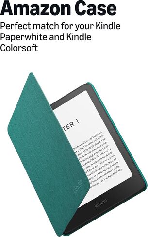 Amazon Kindle Paperwhite and Kindle Colorsoft Case, Lightweight and Water-Safe, Foldable Protective Cover - Fabric in Saudi Arabia