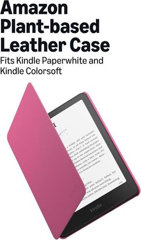 Amazon Plant-Based Leather Case- Lightweight, Protective Cover Designed with Sustainability in Mind for Kindle Paperwhite and Kindle Colorsoft in Saudi Arabia