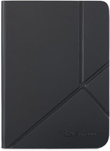 Kobo Clara Colour/BW SleepCover Case | Black | Sleep/Wake Technology | Built-in 2-Way Stand | Vegan Leather | Compatible with 6" Kobo Clara Colour/BW eReader | Sleep/Wake Technology, Built-in 2-Way Stand, Vegan Leather, For 6" Clara Colour/BW in Saudi Arabia