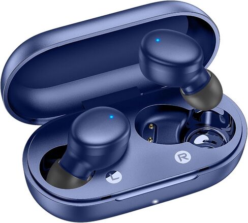 kurdene Wireless Earbuds Bluetooth 5.3 Light Weight in Ear Headphones | Premium Sound Bass Ear buds with Charging Case,Smart Touch Control,Built in Mics Headset,Clear Calls for Sports Workout in Saudi Arabia