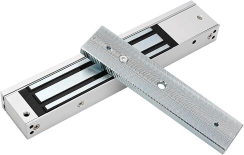 Electromagnetic Lock with Z and L Bracket 280KG 600LBS Holding Force Electric Magnetic Door Lock 12V Fail Safe NC Mode for Access Control System in Saudi Arabia