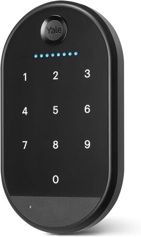 Yale Keypad Bluetooth Keyless Entry Smart Door Lock, Matte Black in Saudi Arabia