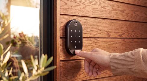 Yale Keypad Bluetooth Keyless Entry Smart Door Lock, Matte Black in Saudi Arabia