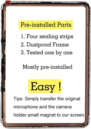 for iPad 10 (10th Generation) || iPad (A16) A2696 A2757 A3354 A3355 A2777 Screen Replacement Digitizer Touch Glass Kits, fit iPad 10th Gen (2022) 10.9 Inch || iPad A16 (2025) 11 inch, Full Repair Sets, [NO fit PRO/Air, Without LCD] in Saudi Arabia