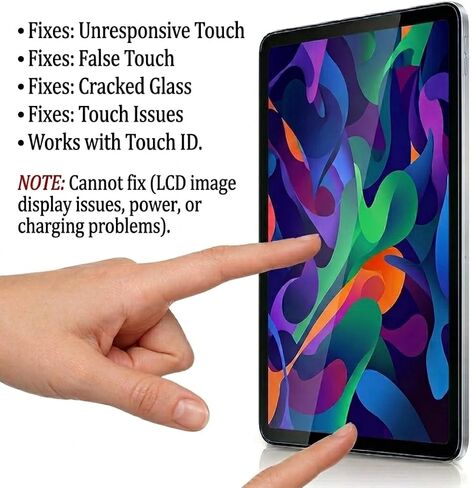 for iPad 10 (10th Generation) || iPad (A16) A2696 A2757 A3354 A3355 A2777 Screen Replacement Digitizer Touch Glass Kits, fit iPad 10th Gen (2022) 10.9 Inch || iPad A16 (2025) 11 inch, Full Repair Sets, [NO fit PRO/Air, Without LCD] in Saudi Arabia