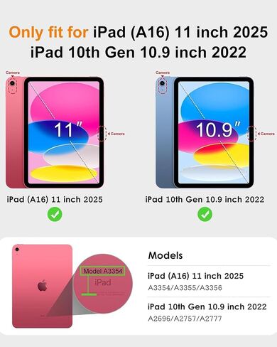 (Only LCD) 10.9" LCD Screen Replacement for iPad 10th & 11th (2025 A16) Gen | 10.9" LCD Only, Exact Fit, Tested Display, Full Repair Tools, Installation Guide in Kuwait