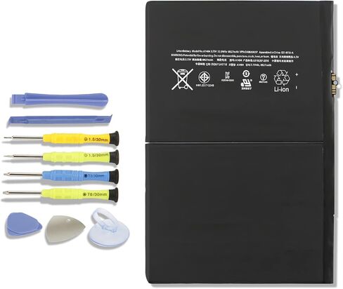 MULS A1484 A1474 Tablet Battery Replacement for iPad 5th 6th 7th 8th 9th | Generation A1822 A1823 A1893 A1954 A2197 A2198 A2270 A2428 A2429 A2430 A2602 A2603 A2604 A1474 A1475 for iPad 5/6/7/8/9/Air 1 in Saudi Arabia