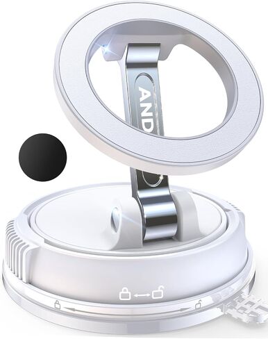 ANDERY Car Phone Holder for Magsafe [78+LBS Max Suction & 2400gf Magnetic] | 360° Adjustable Car Phone Mount, Phone Holders for Your Car for iPhone 17-12 Pro Max Air Plus (Carbon Fiber) in Kuwait