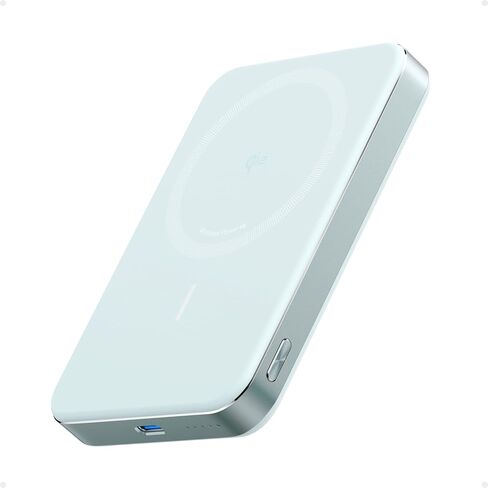 Anker MagGo Power Bank, 10,000mAh Qi2-Certified 15W Portable Charger | Slim and Fast MagSafe-Compatible Battery Pack, Ergonomic Design, for iPhone 16 / 15 / 14 / 13 Series and More in Saudi Arabia