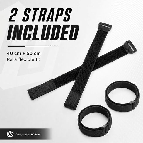 HIFI WALKER H2 Mini MP3 Player Armband, 40cm & 50cm, 2 Pack | Hands-free carrying, secure fit, lightweight wear, easy adjustment, for sports and daily use in Saudi Arabia