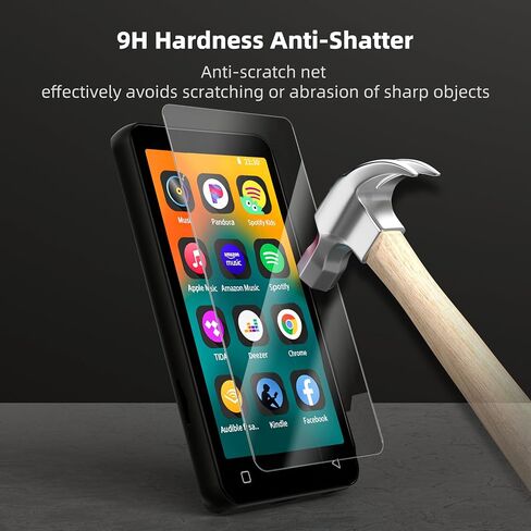 innioasis Tempered Glass Screen Protector for G1 G3 Mp3 Player, Anti-Scratch, 9H Hardness, HD Clear, Bubble Free with Easy Installation Kit, 3 Pack in Saudi Arabia