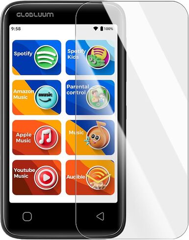 Screen Protector SU3, SU5, SU7, SU9 MP3 Player, 9H Tempered Glass Screen Protector, HD Clear, Scratch Resistant, Touch Sensitive, Anti Fingerprint, Bubble Free, Easy Install in Saudi Arabia