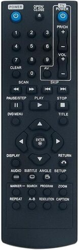 COV33662806 Replacement Remote Control for LG DVD Player in Living Rooms or Rooms, No Programming or Pairing Needed, Replacement Model COV33662801, Replace Remote Compatible Models DP132H DP132HE in Saudi Arabia