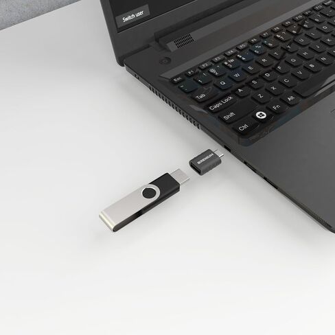 USB C to USB Adapter 4-Pack, USB 3.2, 10Gbps, Type C Male to A Female, Compatible with Apple MacBook, Microsoft Surface, Dell (USB-A to USB-C) in Saudi Arabia