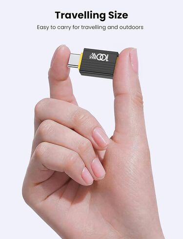 USB to USB C Adapter 10Pack,USBC Male to A Female OTG Adapter,Black | High Speed Data Transfer for iPhone 17/16 Pro Max,iPad,iMac,MacBook Pro,Dell XPS and More Type C in Saudi Arabia
