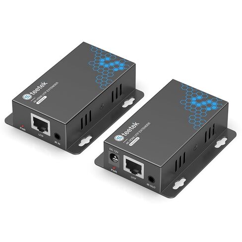 HDMI Extender Over Ethernet, 1080P 60Hz, 164FT, PoC, EDID -HT202P | HDMI over Cat5e, Cat6 or Cat7 with transmitter and receiver for TVs, projectors, PCs, DVD players and long-run AV setups in Saudi Arabia
