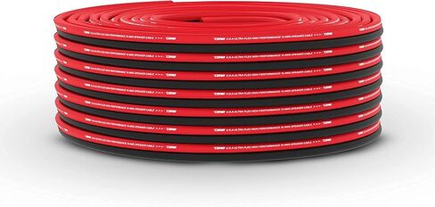 DS18 SW-16GA-100RB 16-GA Ultra Flex Speaker Wire Red and Black 100 Ft - Speaker Cable for Audio Applications in Kuwait