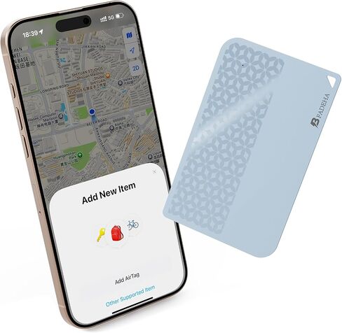 2026 Apple MFi Certified Wallet Tracker Smart Card for Find My | Ultra Thin Air Tracker Tag for Travel, 5 Years+ Staying Power, IP69 Waterproof, Key Finder & Item Locator for Bags, Passport in Saudi Arabia