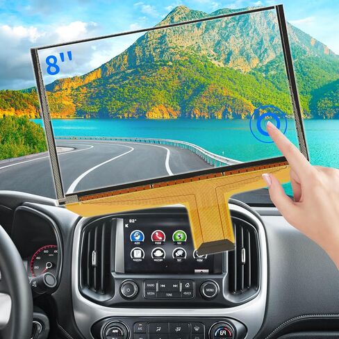 TsuperU LCD Touch Screen Replacement DJ080PA-01A Digitizer Screen Radio Fit 2014-2018 Chevy Silverado Tahoe Chevy Colorado OEM Navigation, Fit GMC Sierra Yukon Trucks SUV Mylink 8-inch Touchscreen in Saudi Arabia