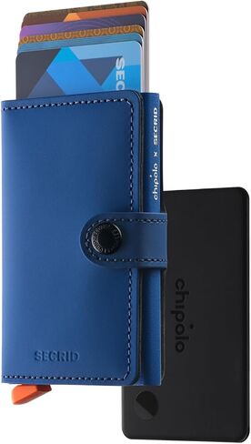 Chipolo Card – Rechargeable Wallet Tracker Card, Bluetooth Tracker | Item locator, passport finder compatible with Apple Find My or Find Hub with Call Your Phone & Out of Range Alerts in Saudi Arabia
