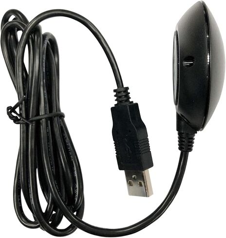 GlobalSat BU-353N USB GPS Receiver, Black, Made in Taiwan in Saudi Arabia