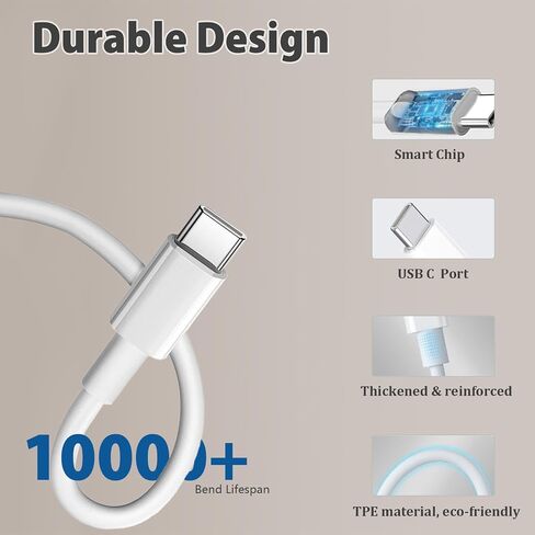 [معتمد من Apple MFi] شاحن لاسلكي لاسلكي بطول 10 أقدام لهاتف iPhone 17 16,2 حزمة | شحن سريع، لشاحن Apple MagSafe اللاسلكي، متوافق مع iPhone 17/16e/15/14/13/12، قاعدة شحن لاسلكية طويلة in Kuwait