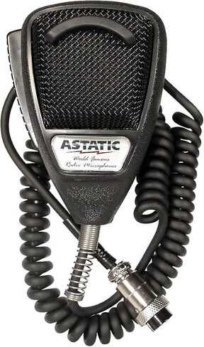 Astatic 302-636LB1 Black Noise Cancelling 4 Pin CB Microphone (Bulk),XLR in Saudi Arabia