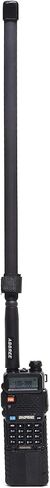 ABBREE SMA-Female Ham Radio Antenna VHF/UHF 18.8-inch 144/430MHz High Gain Foldable CS Tactical Antenna for Baofeng UV-5R BF-F8HP Pro 5RM K5PLUS GM21 UV-5G Plus Quansheng K6 UVK5(8) Radio Accessories in Saudi Arabia