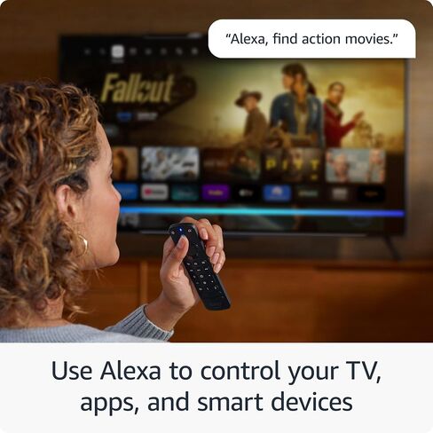 Amazon Fire TV Alexa Voice Remote Pro (newest model) with remote finder, TV controls, and backlit buttons in Kuwait
