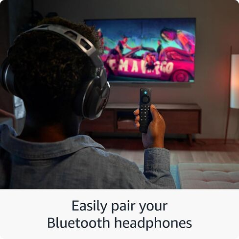 Amazon Fire TV Alexa Voice Remote Pro (newest model) with remote finder, TV controls, and backlit buttons in Kuwait