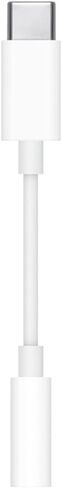 Apple USB-C to 3.5 mm Headphone Jack Adapter | USB-C to 3.5mm Headphone Jack Adapter with white finish for audio, music and calls in Kuwait