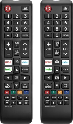 【Pack of 2】 New Universal Remote for All Samsung TV Remote, Replacement Compatible for All Samsung Smart TV, LED, LCD, HDTV, 3D, Series TV in Kuwait